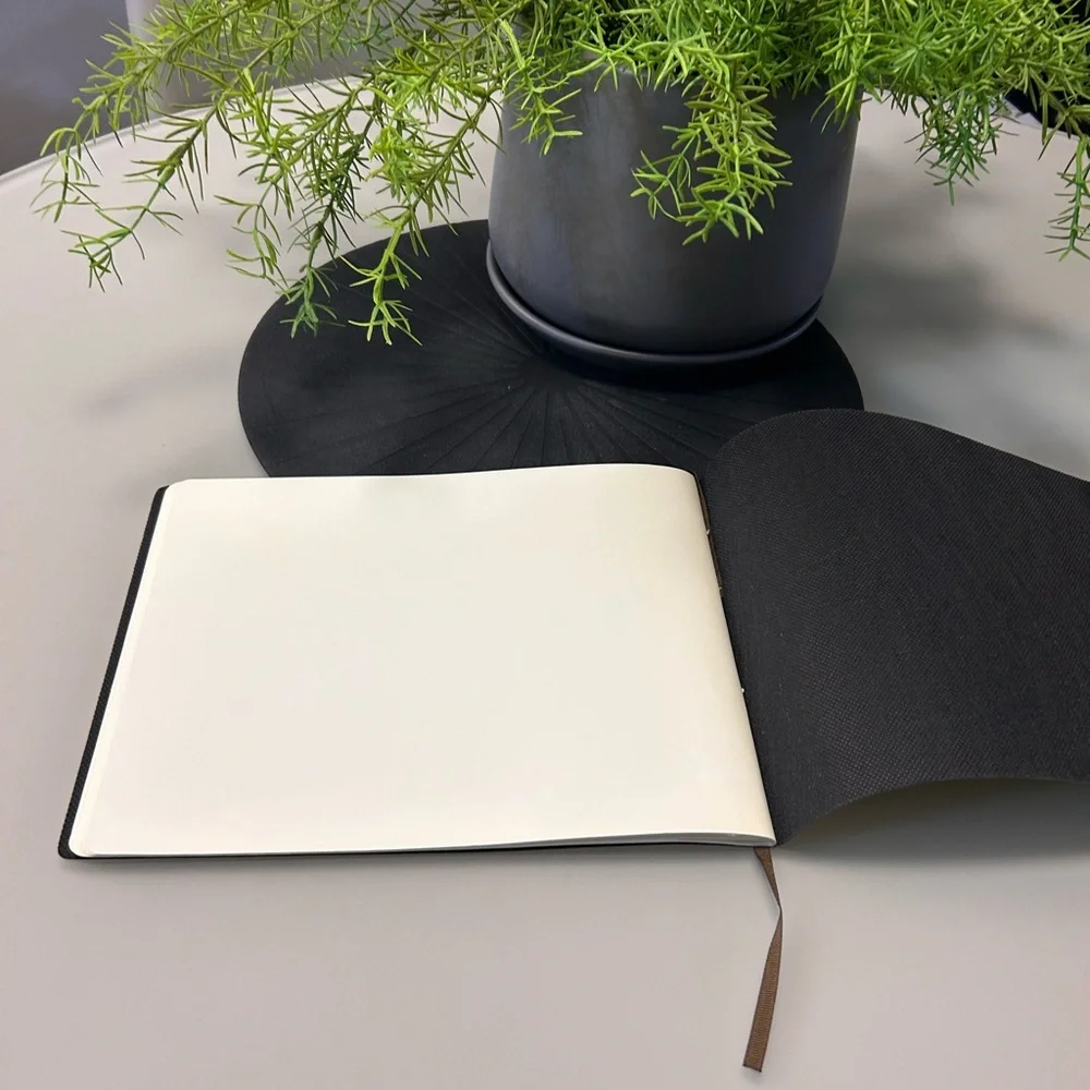 Bright Green/Yellow Leather Photo Album/Scrapbook